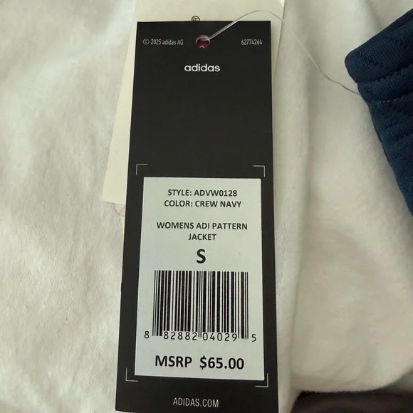 Adidas  Women's Ultimate365 Textured Full-Zip Jacket - Picture 6 of 8